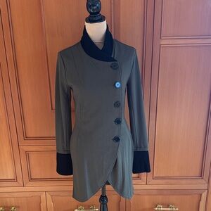 Venus military style tunic jacket, size 2 EUC